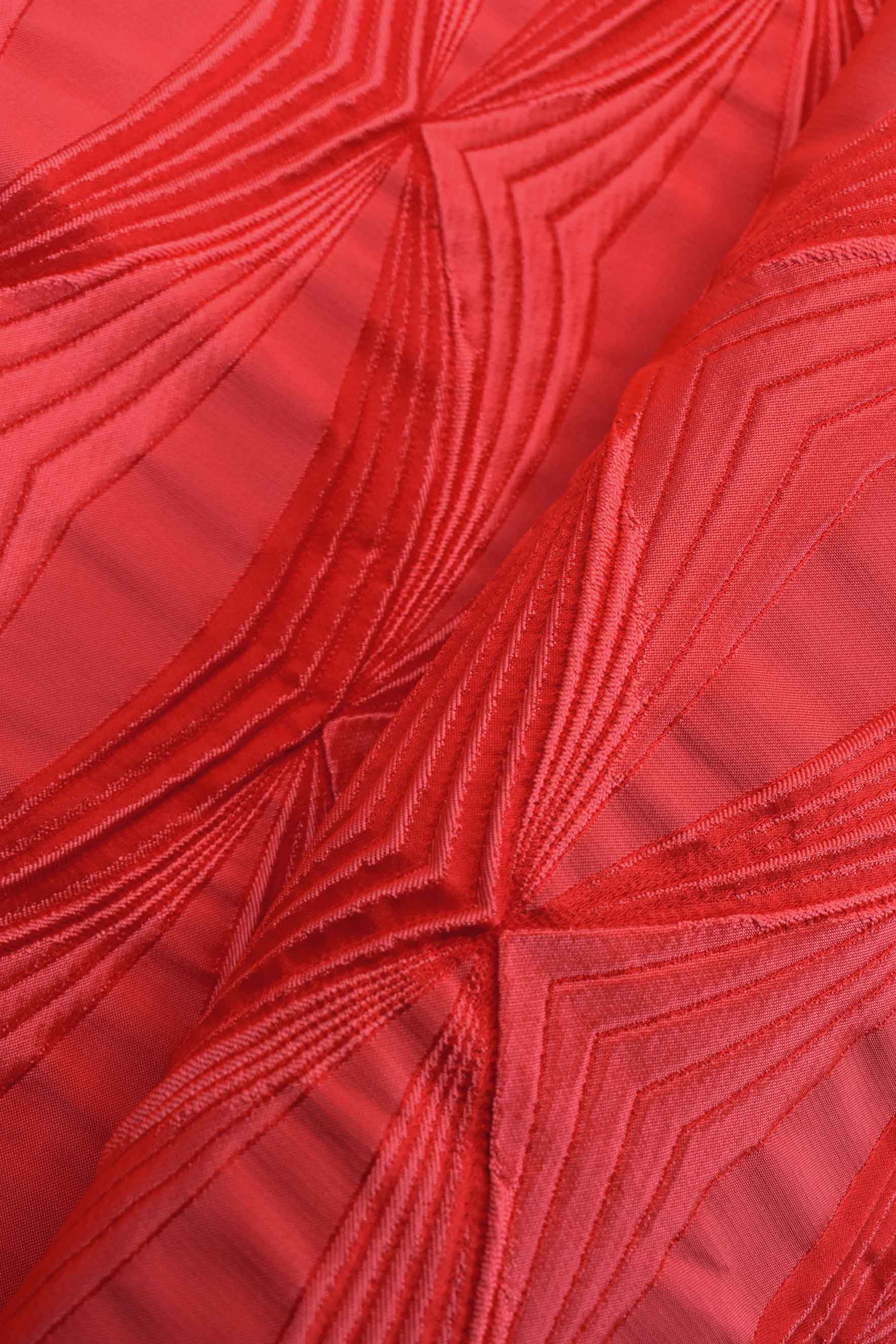 Jacquard matelassé sintetico motivo geometrico