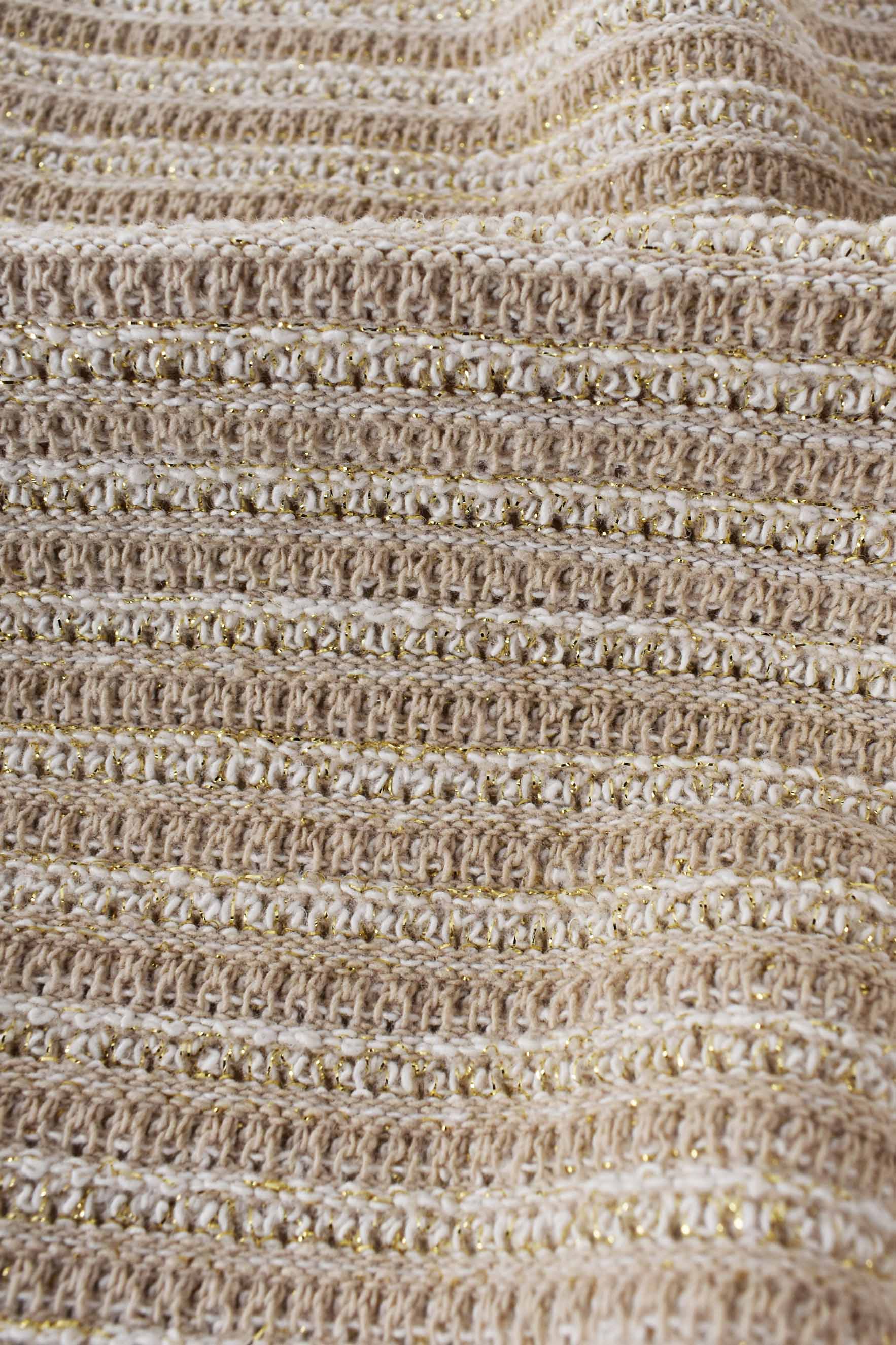 Tejido de punto con lurex