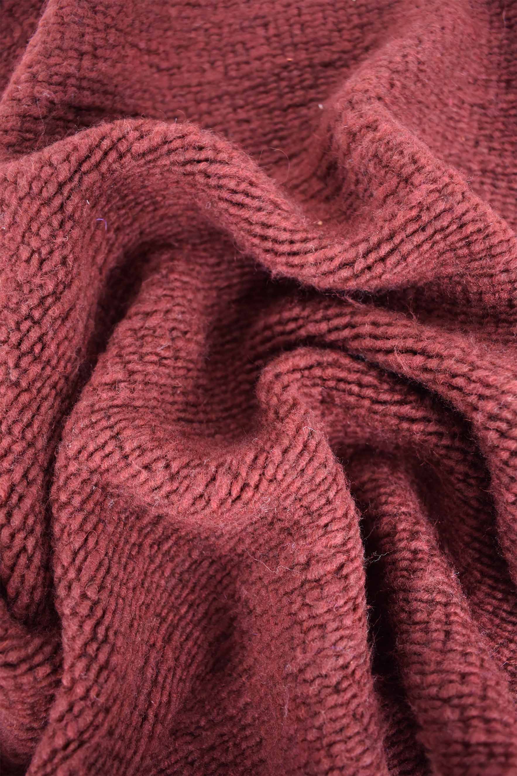 Chunky knit fabric
