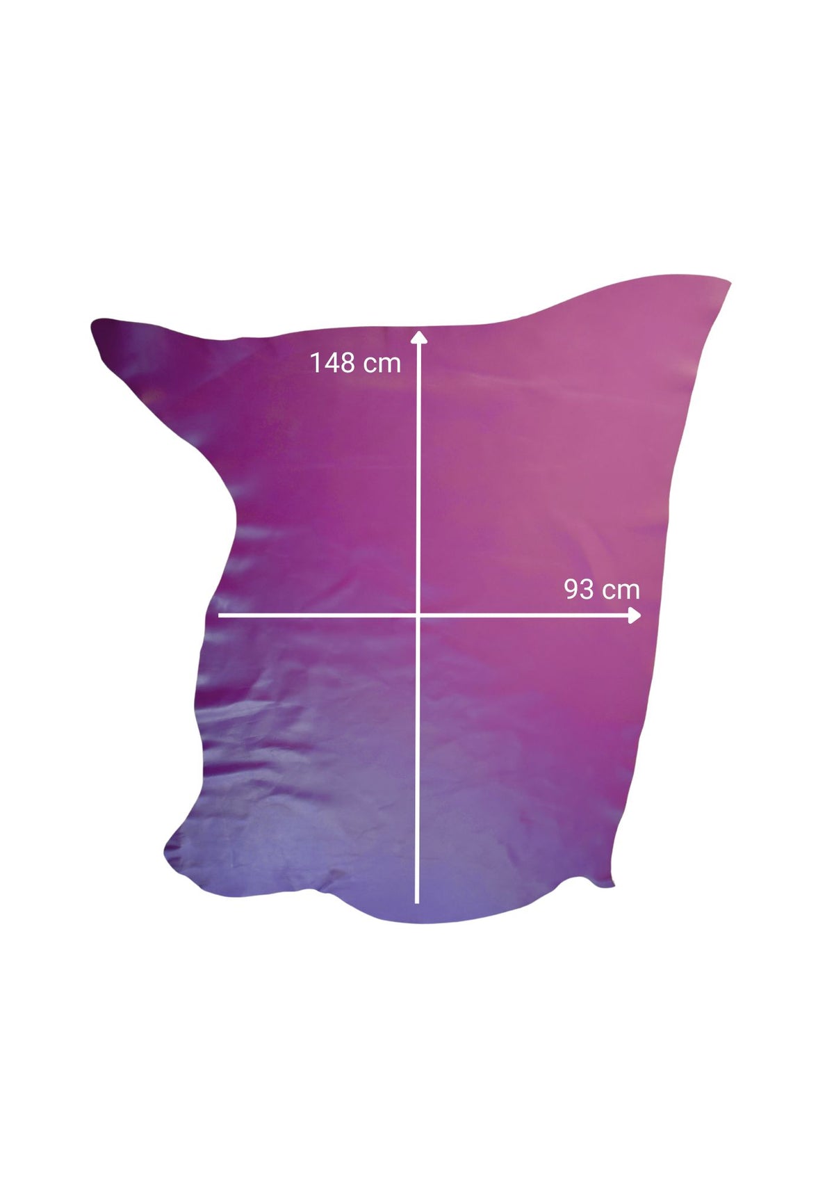 Half calf leather Full grain 1.2 mm, Violet