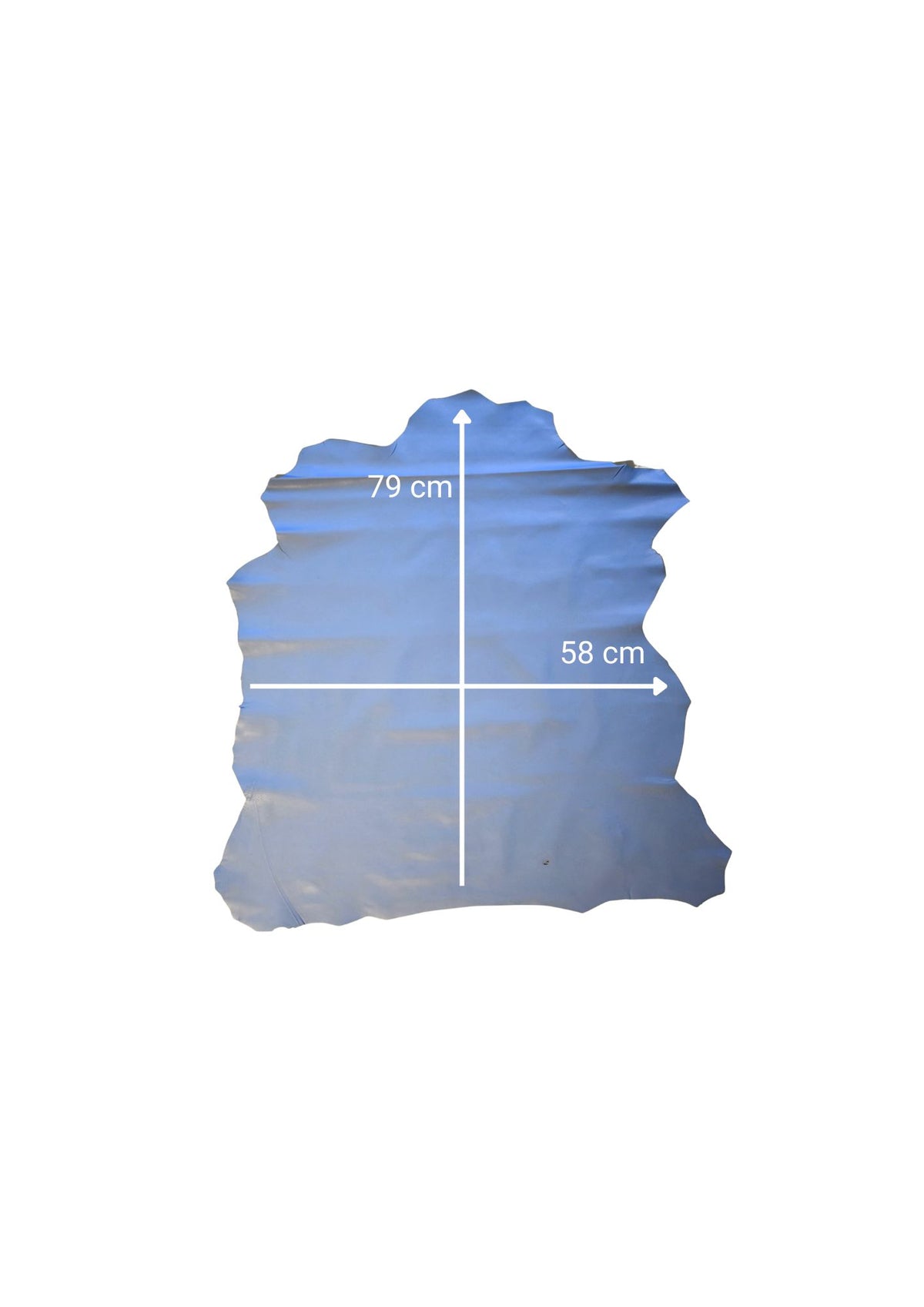 Nappa d'Agneau Pleine fleur 0,6mm, Bleu ciel