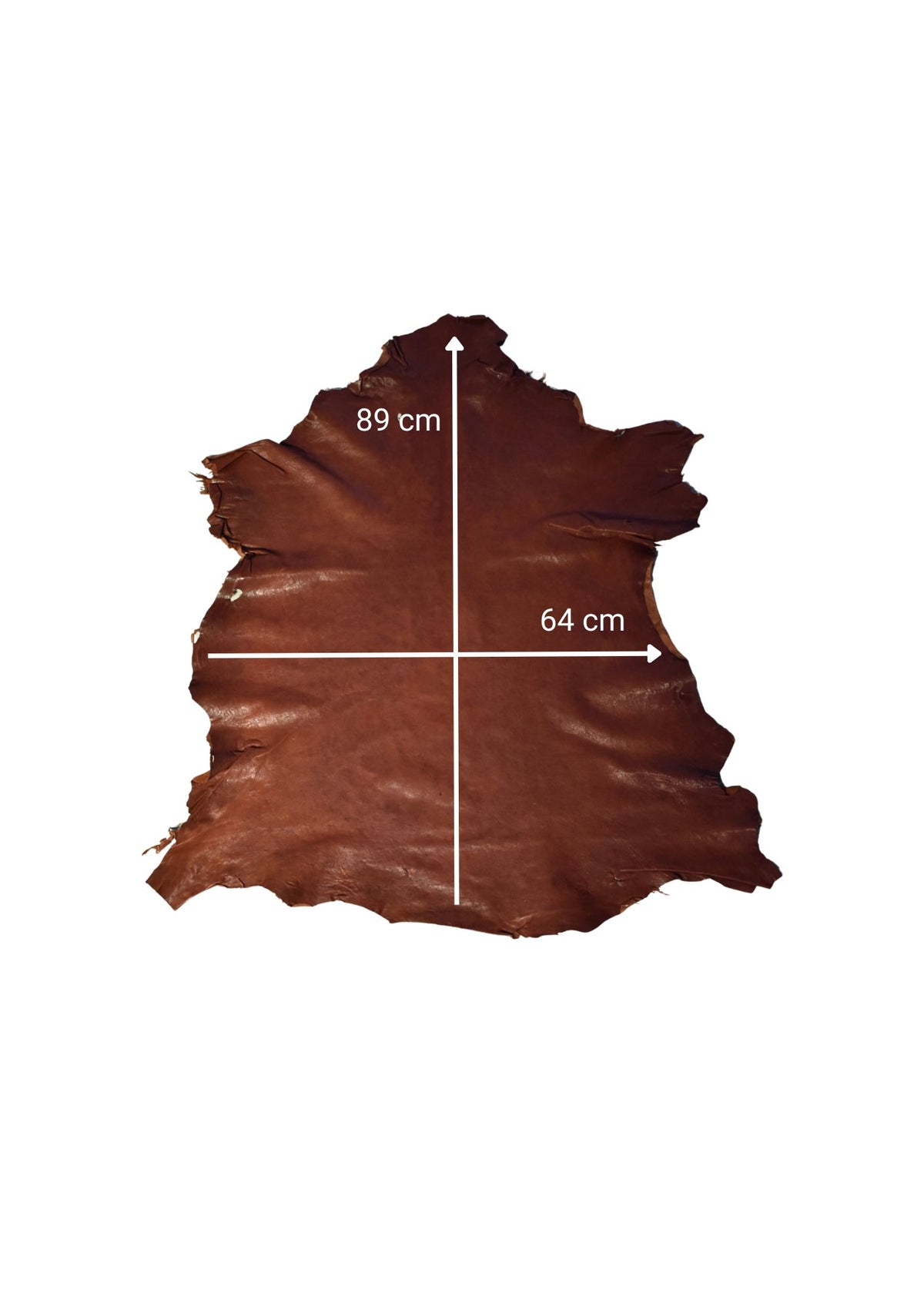 Washed Lambskin Nappa at Vegetable 0.9mm, Rust