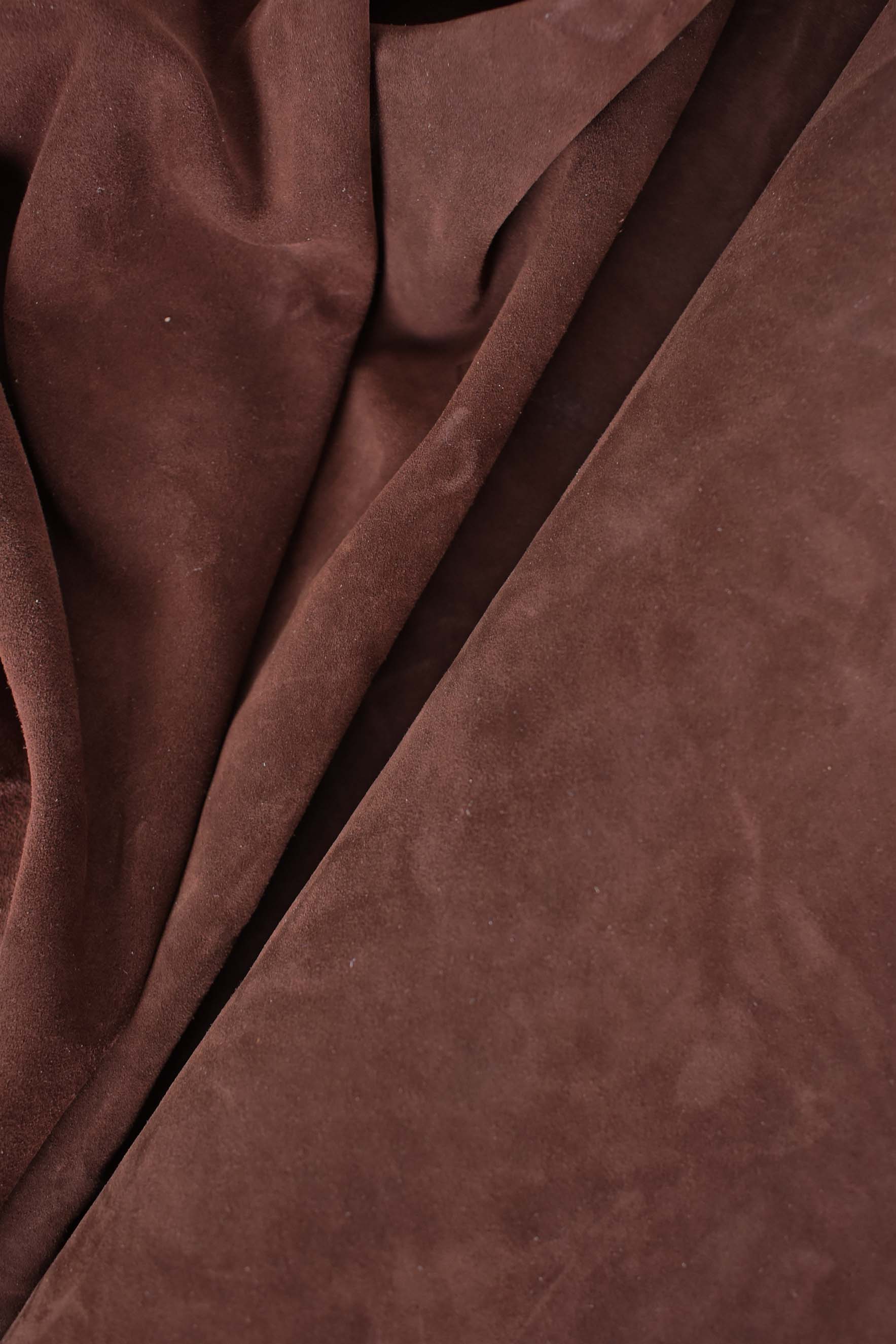 Vitellino scamosciato marrone scuro