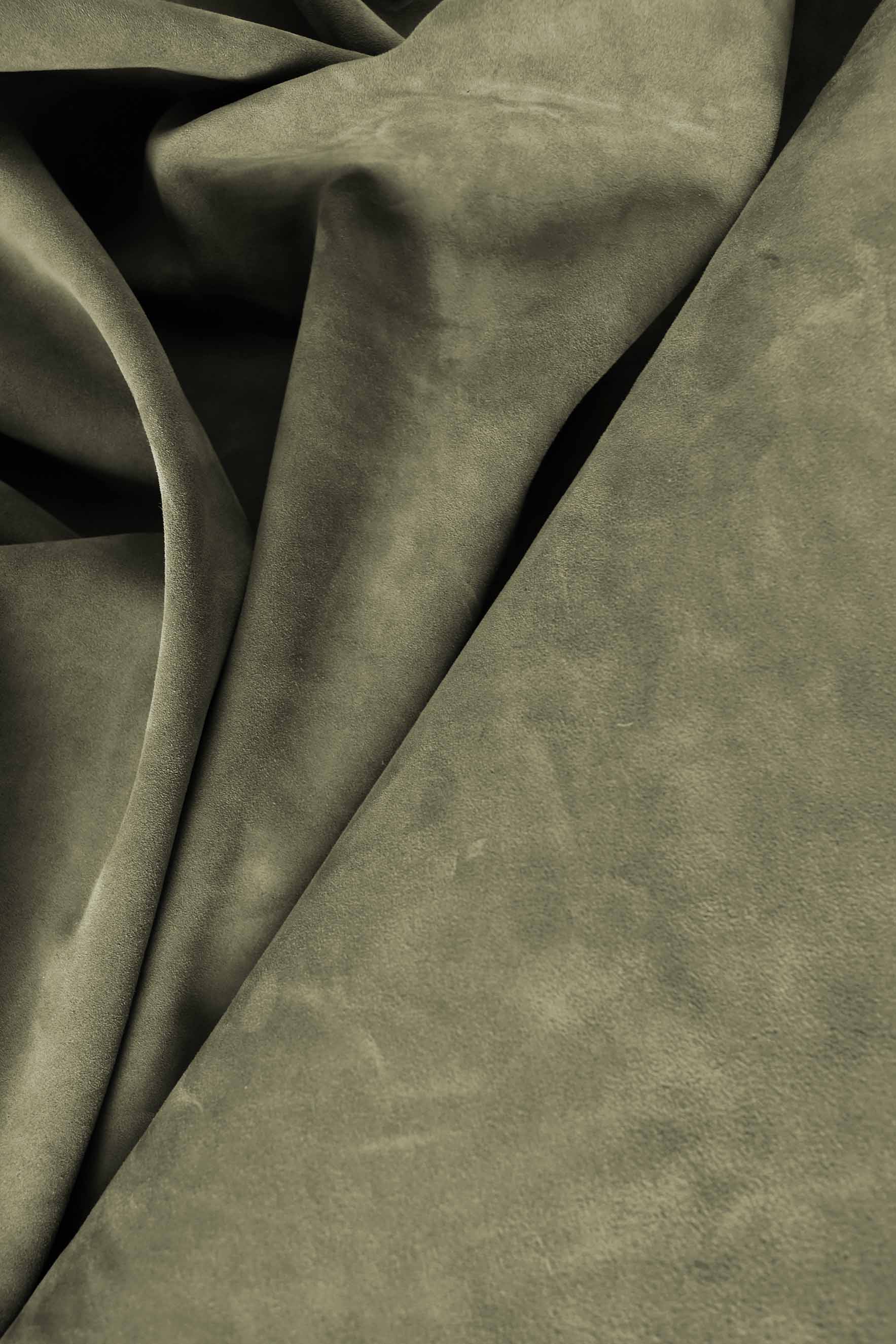 Vitellino scamosciato verde