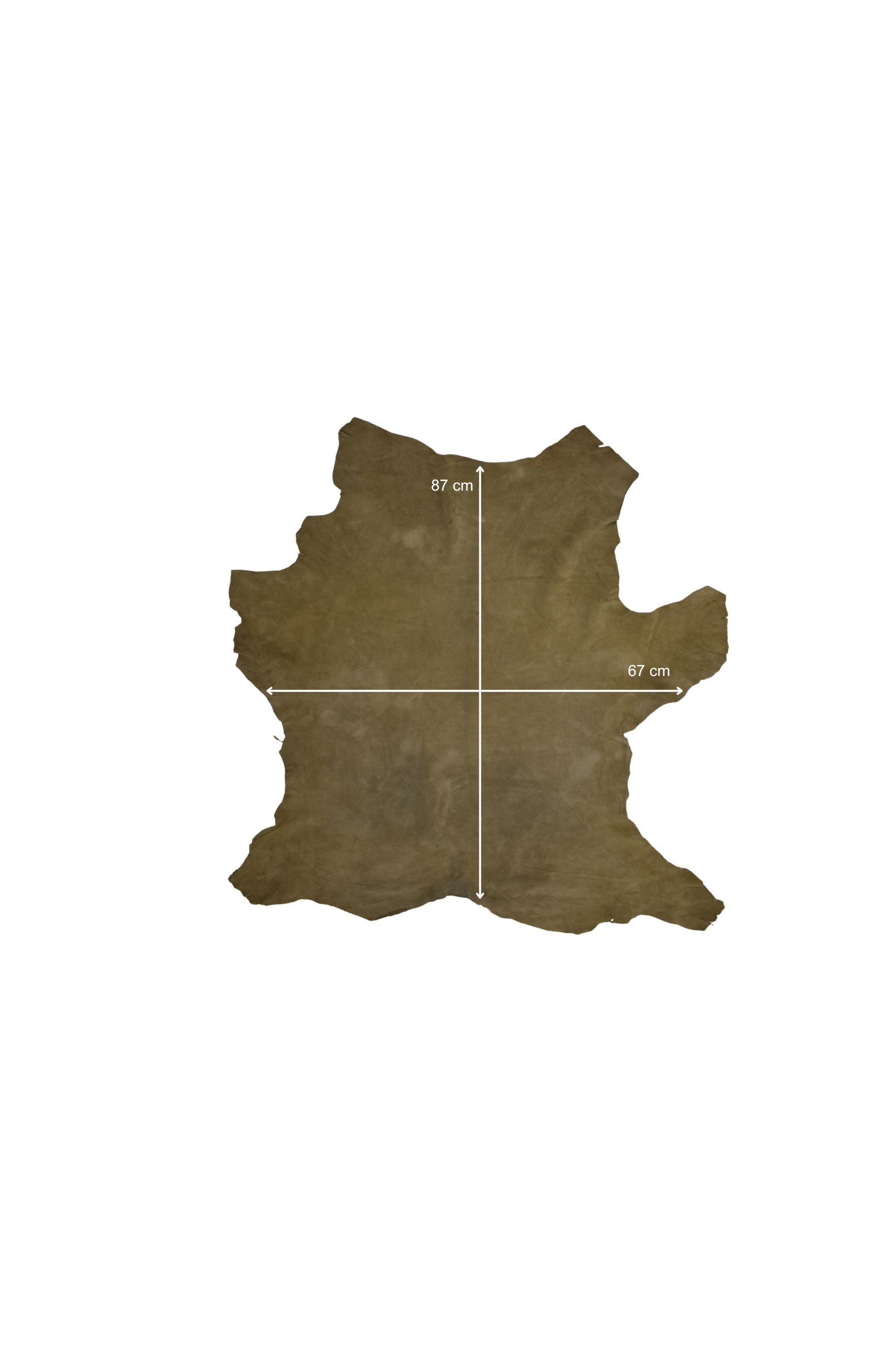 Vitellino scamosciato verde