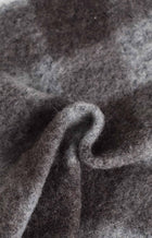 Tissu en mélange Laine À carreaux, Gris, 55% Laine - 17% Polyester - 15% Coton - 13% Polyamide