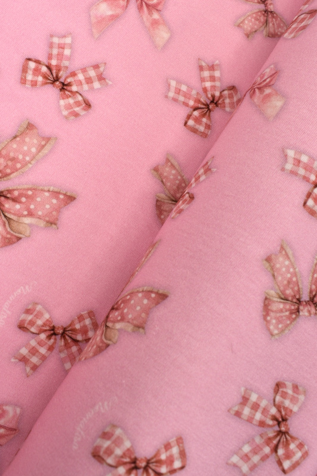 Jersey stretch in cotone fantasia a fiocchi