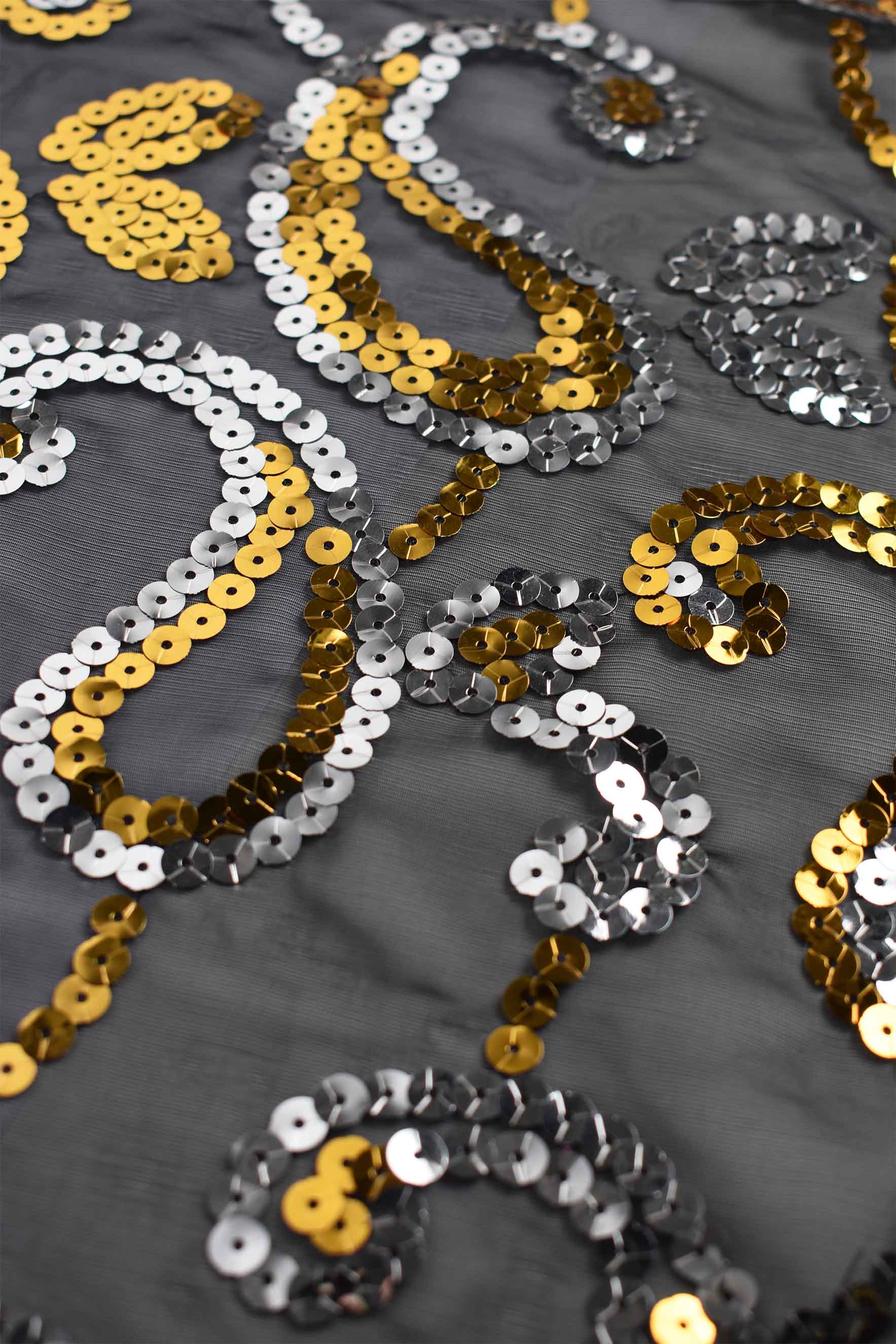 gold sequins