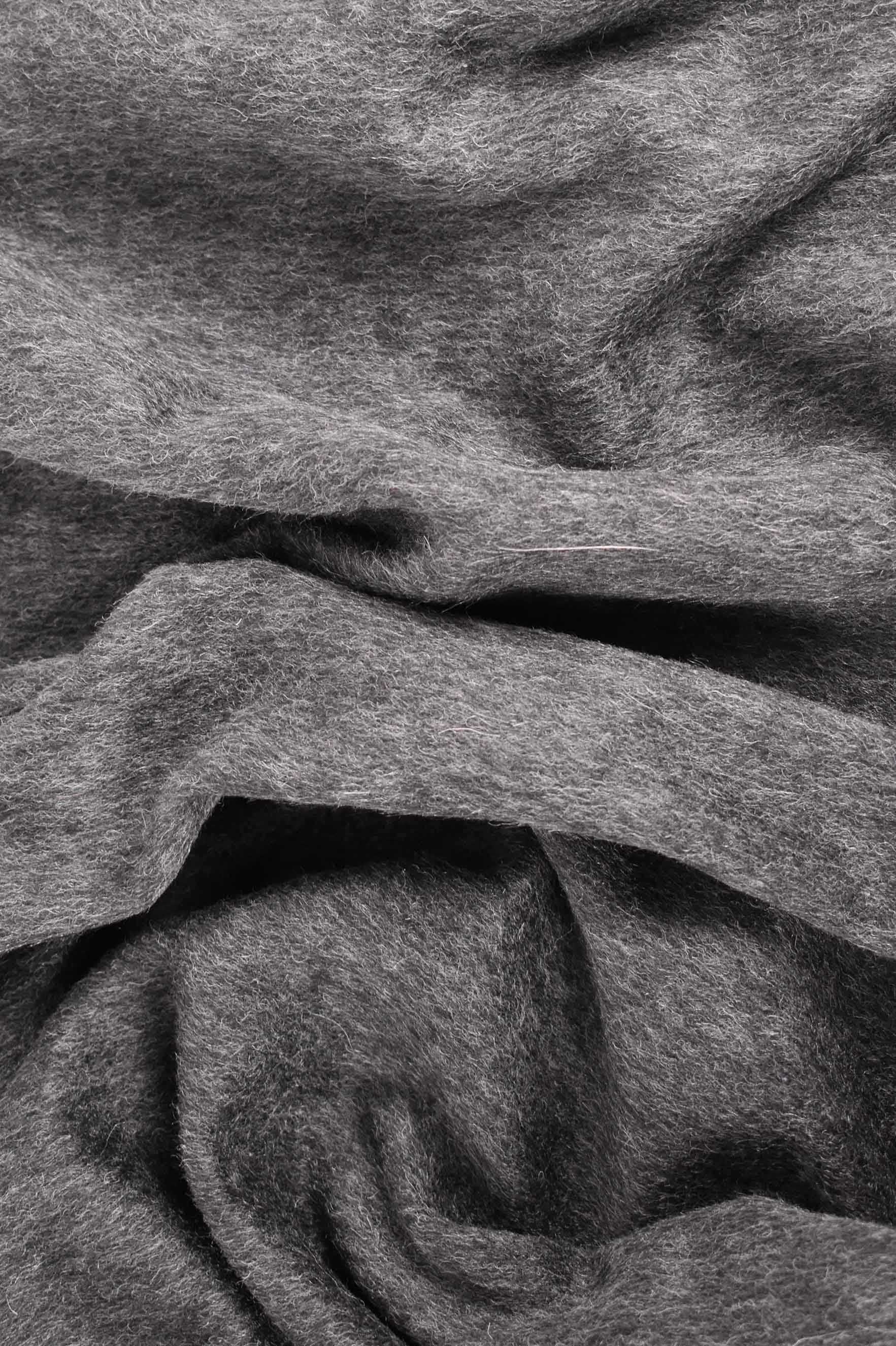  pura lana per cappotti grigia