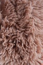 Pelliccia sintetica per arredamento, rosa, 100% Poliestere