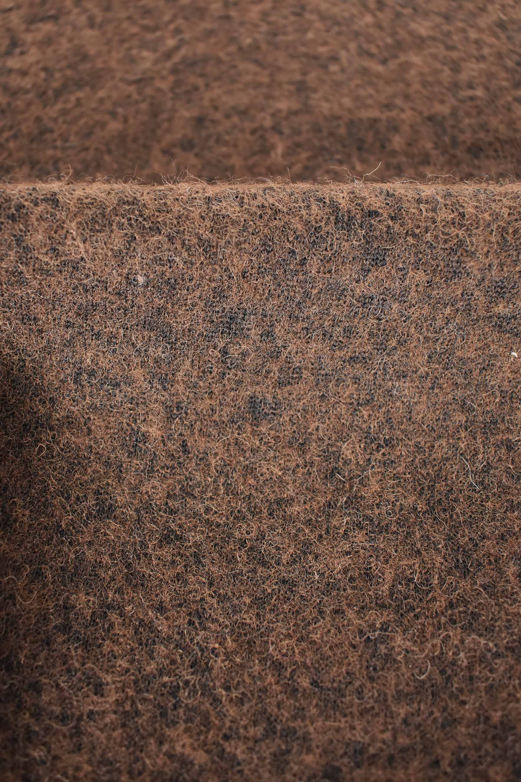 brun mélangé brossé