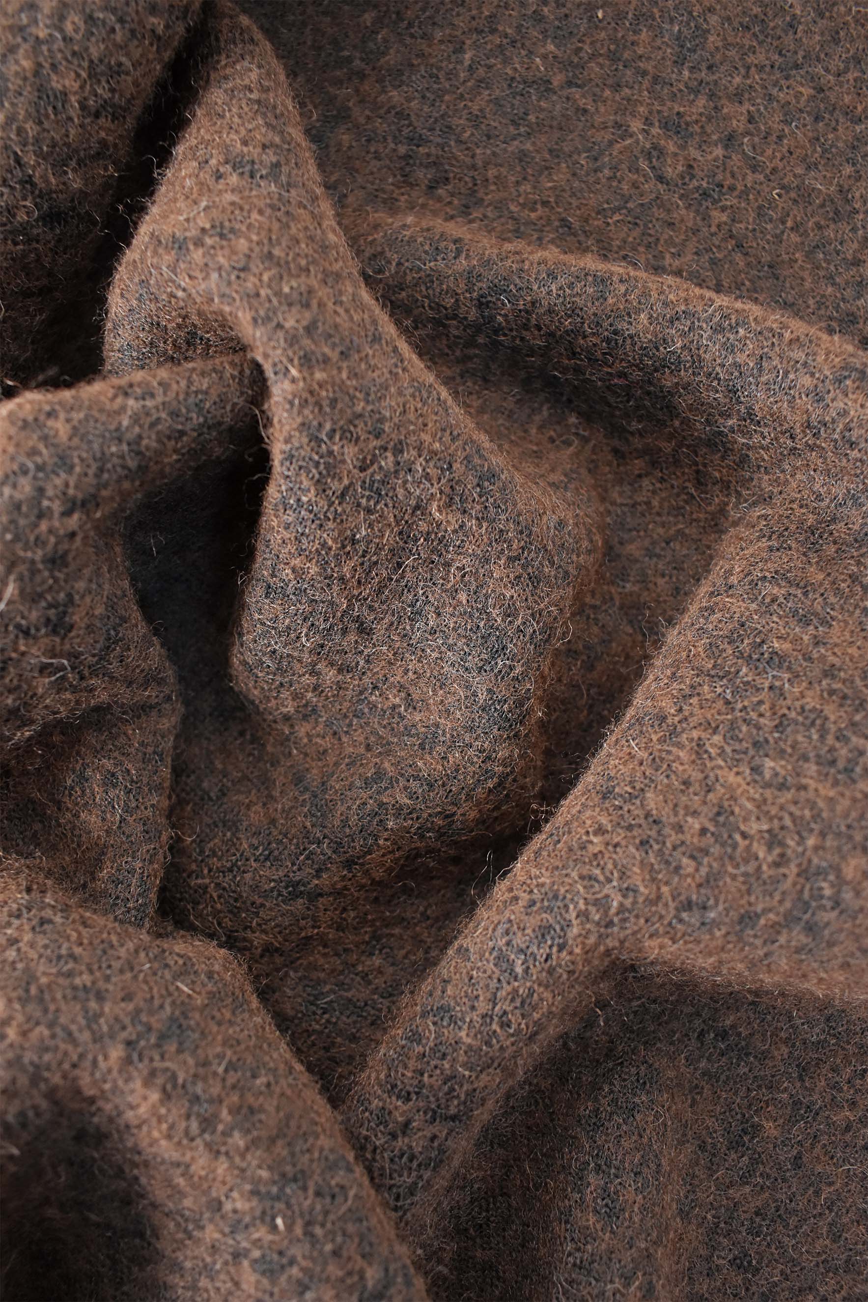 brun mélangé brossé