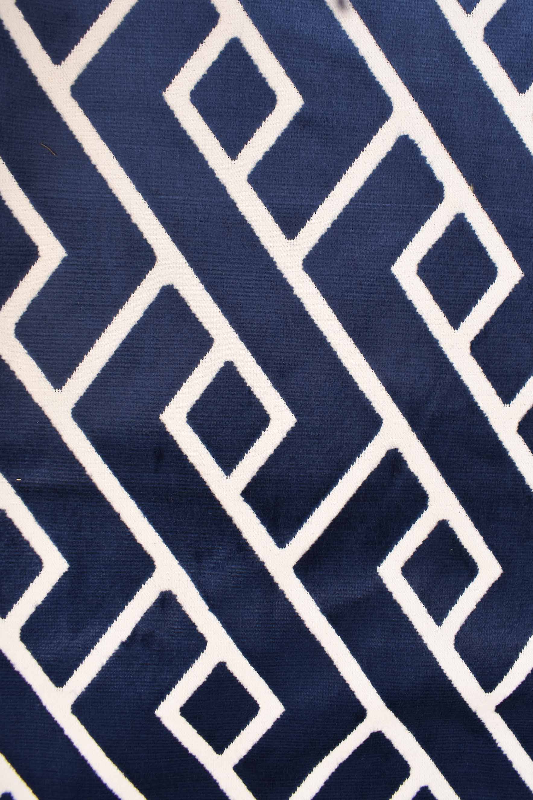 Broccato misto viscosa motivo geometrico per arredamento