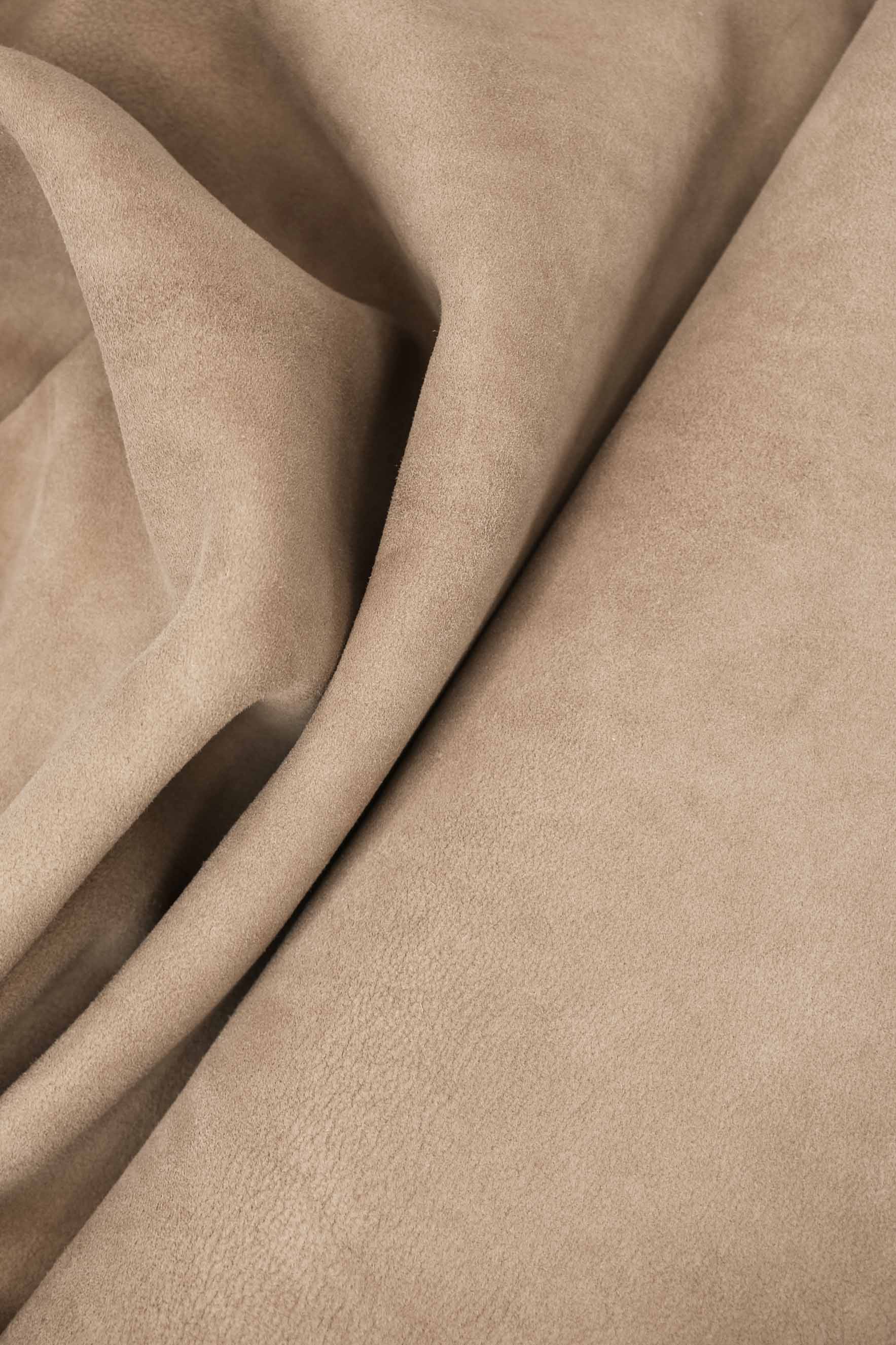 Goat Suede Vegetable Tanned Leather 1mm
