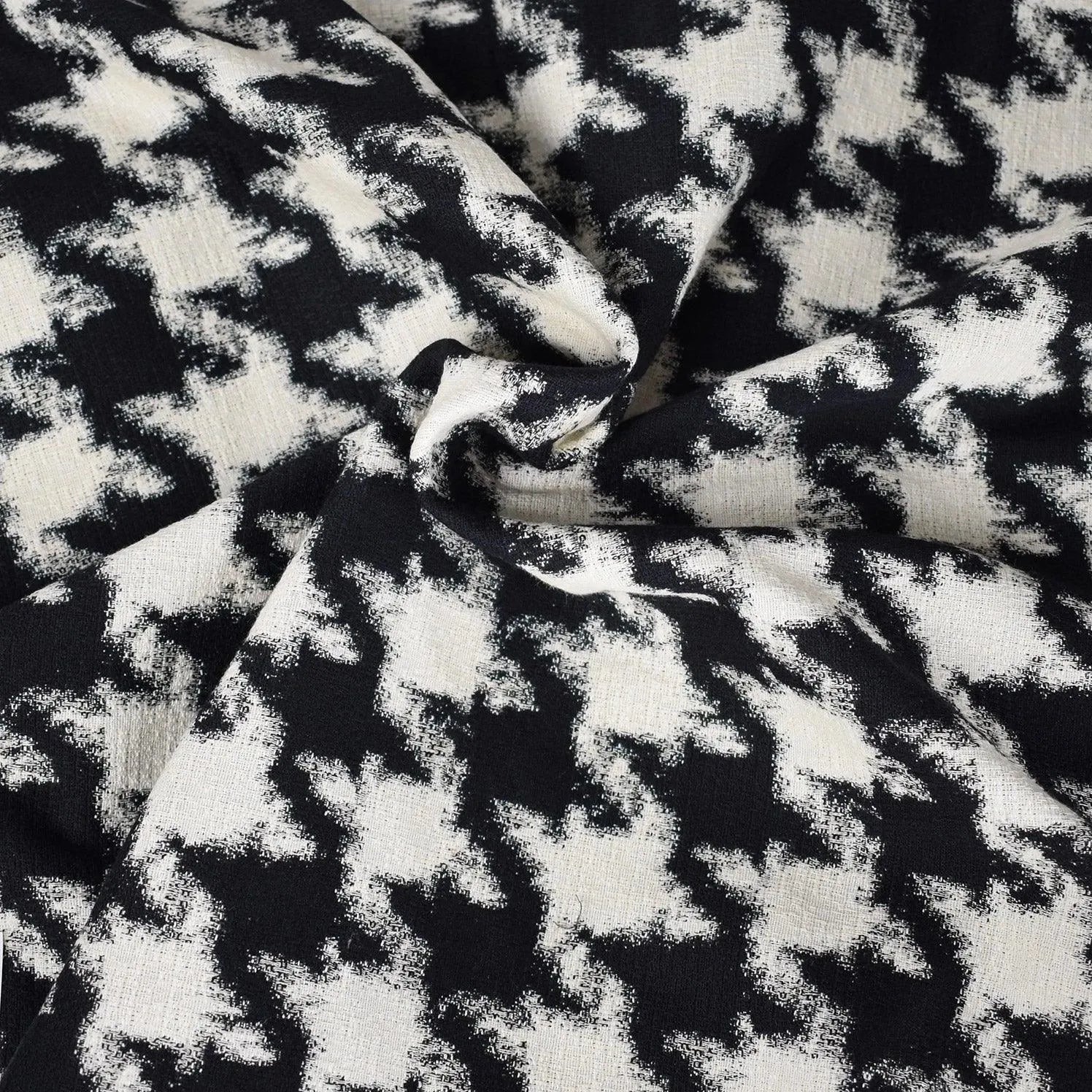 Jacquard check bianco e nero - Zerow