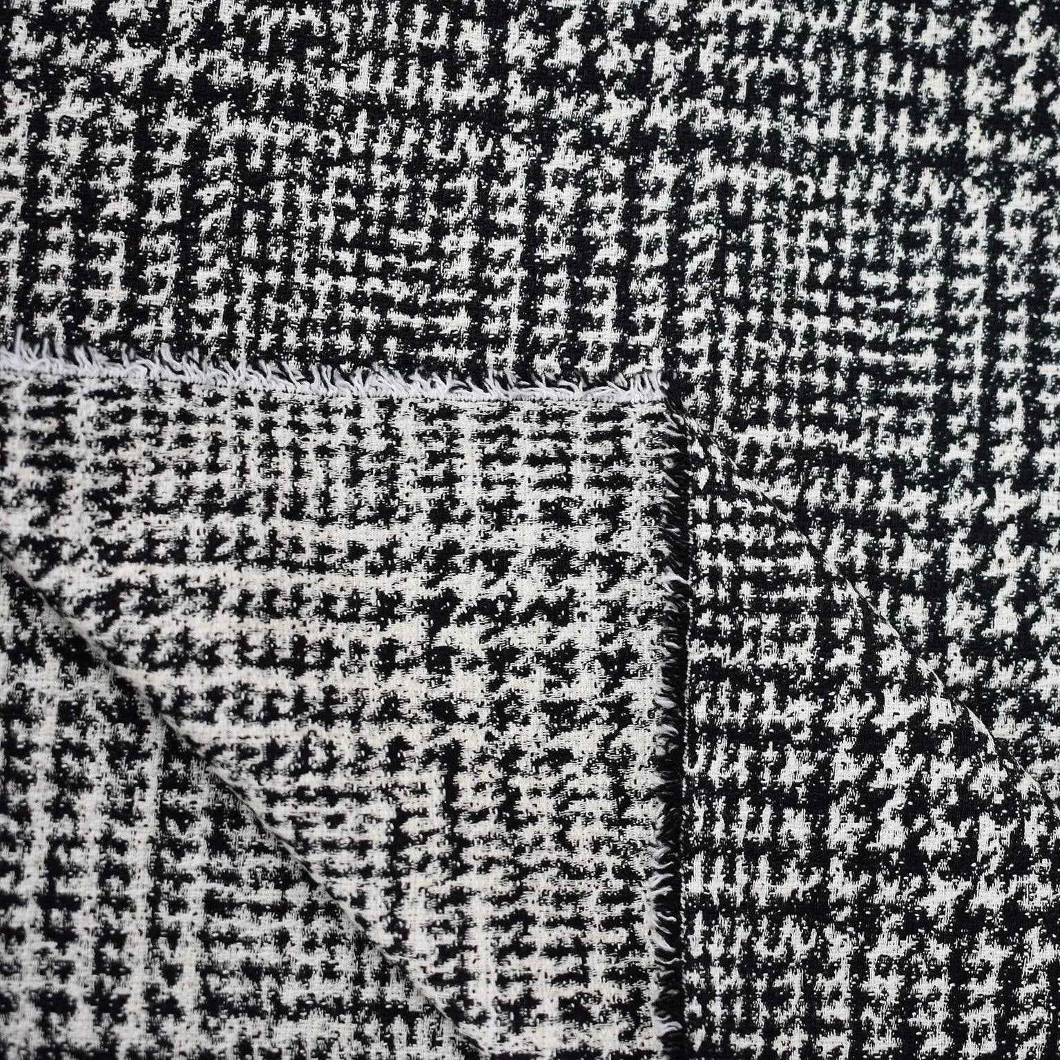 Stretch houndstooth jacquard - Zerow