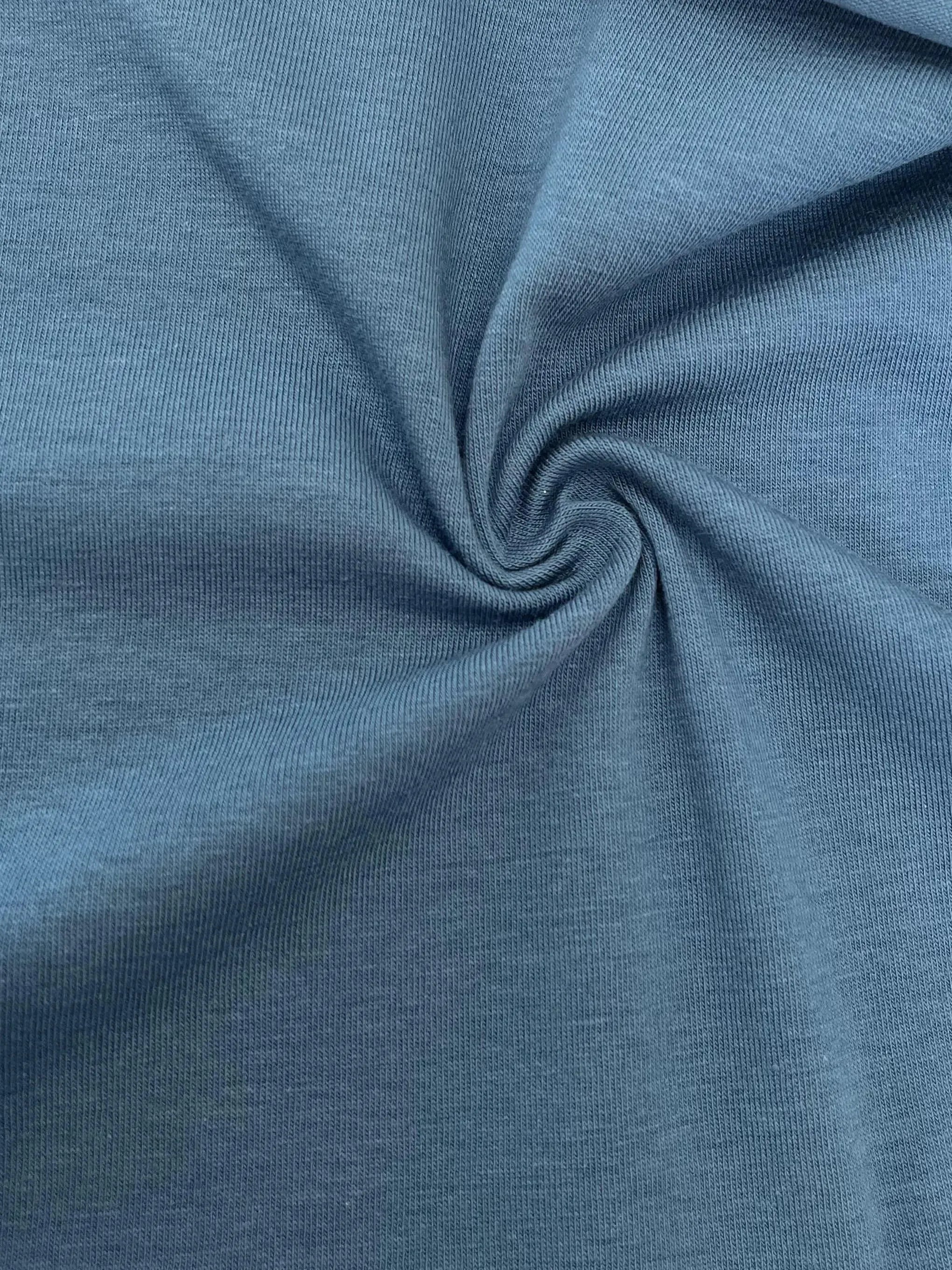 Jersey extensible bleu sarcelle - Zerow