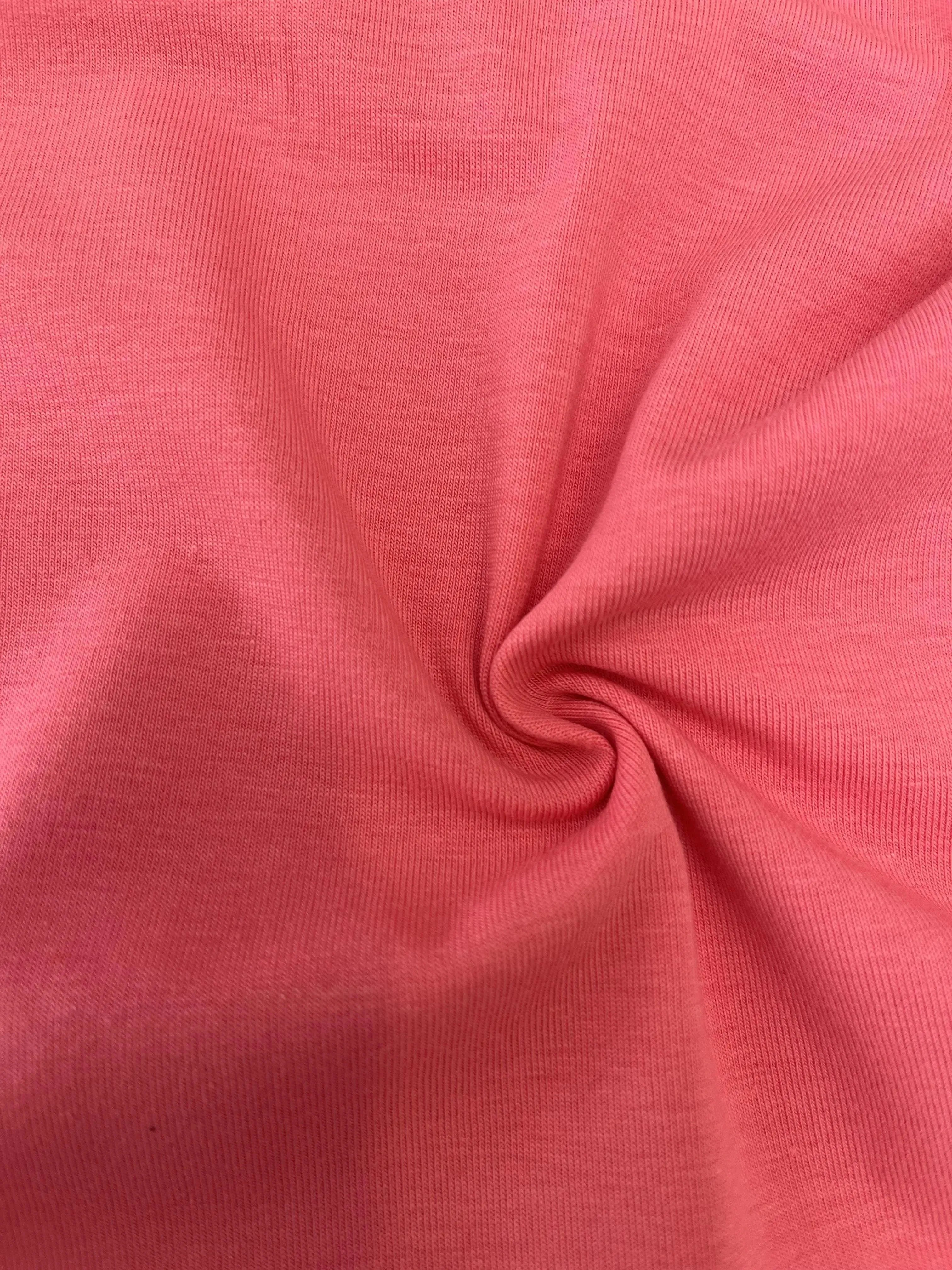 Jersey elástico rosa flamenco - Zerow