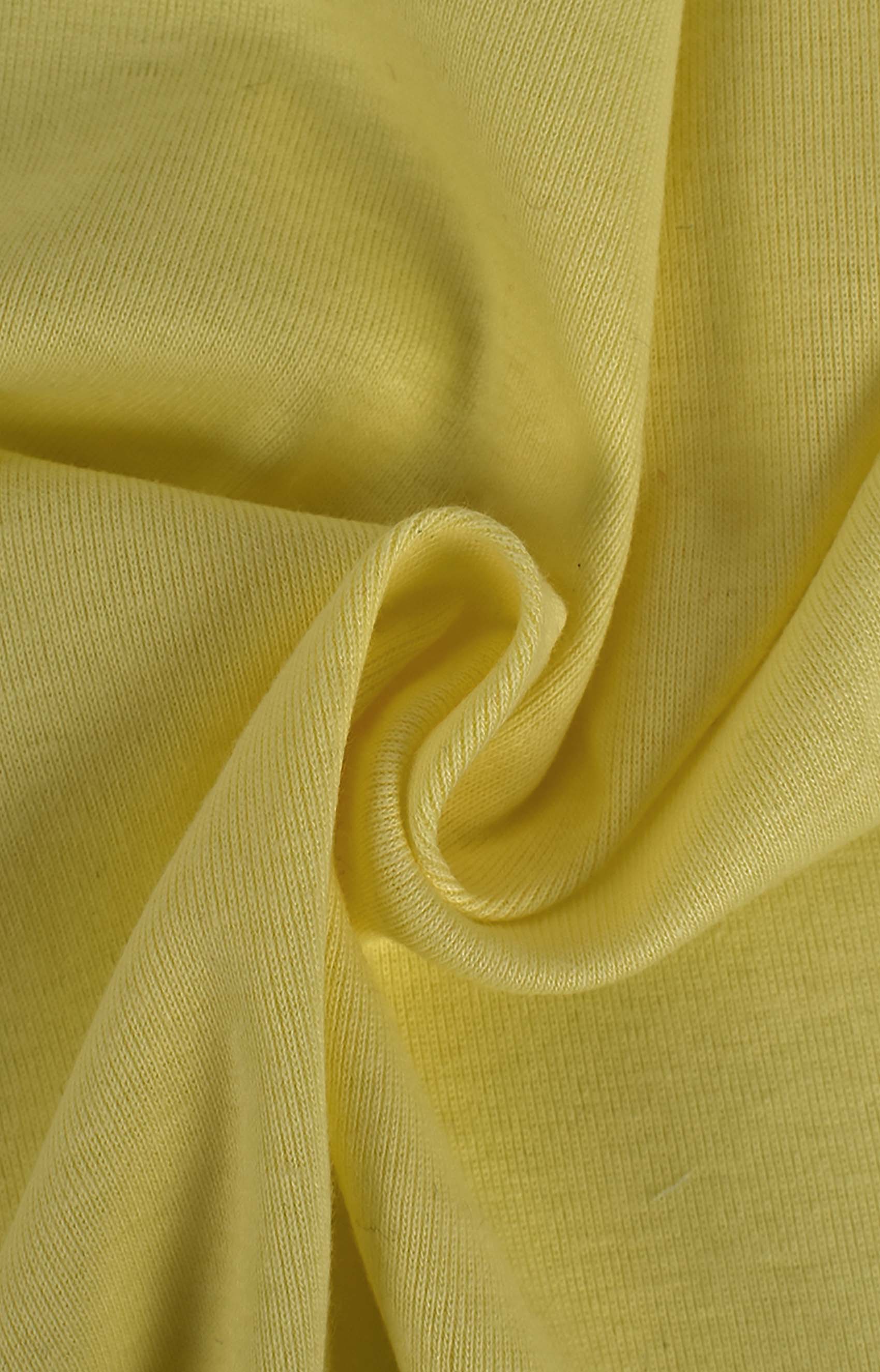 Jersey a costine giallo