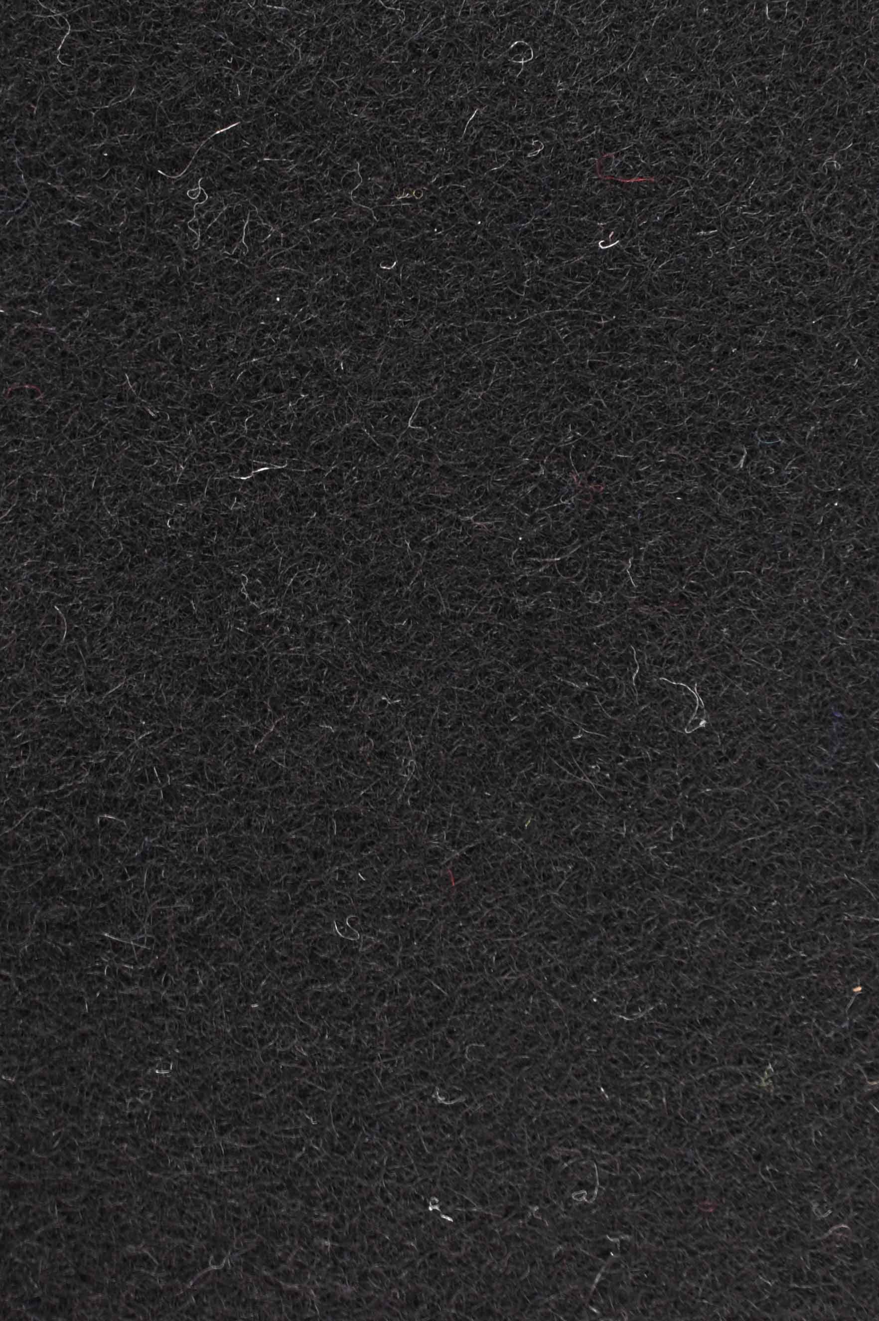 Terciopelo de lana negro
