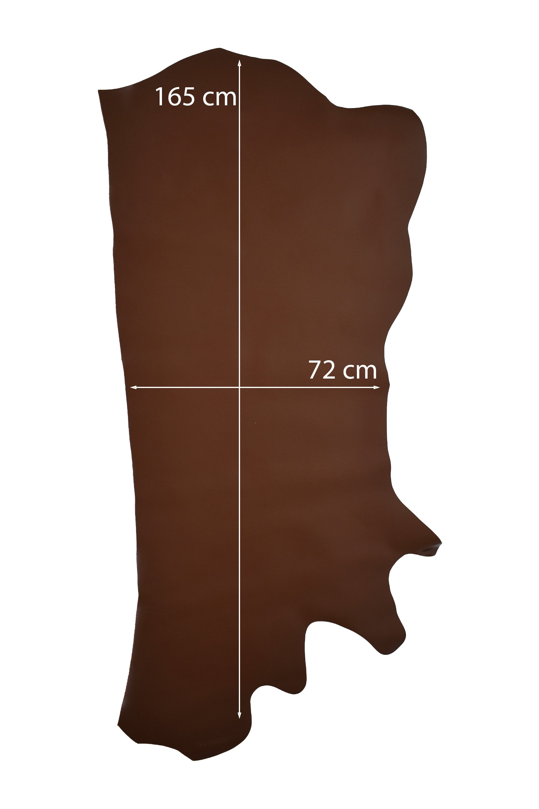 Vitello liscio lucido cuoio 1,5 mm